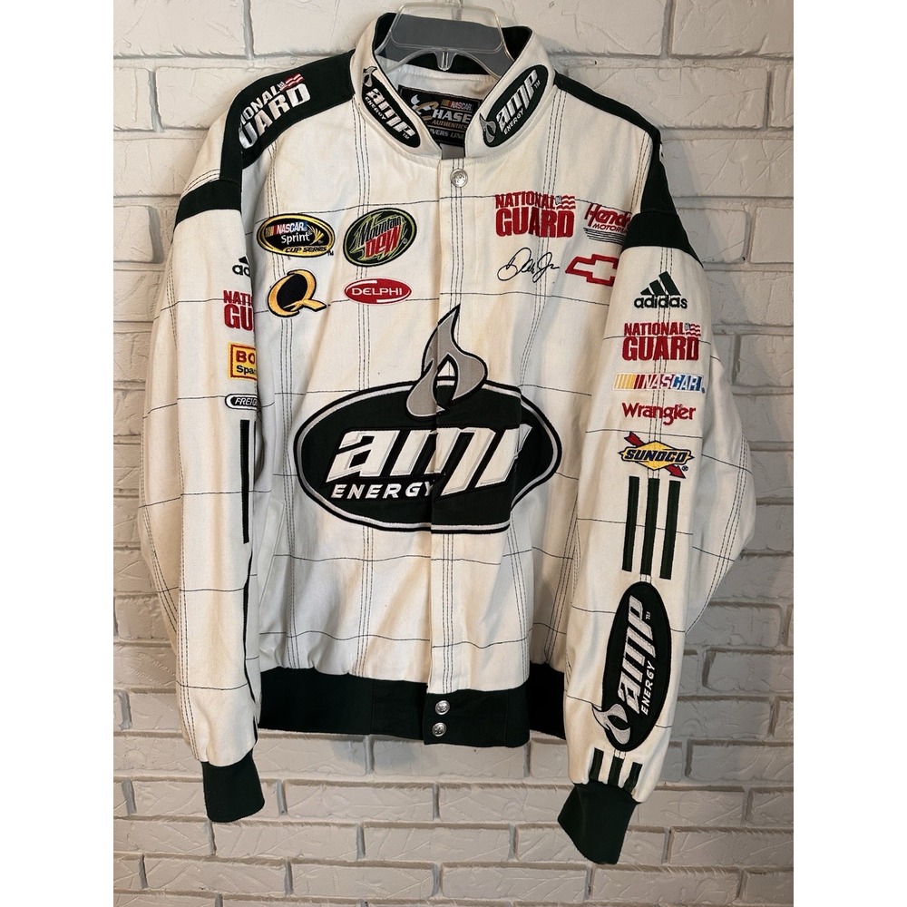 Dale Earnhardt Jr. #88 Amp Energy National Guard Coat Men's Size Large